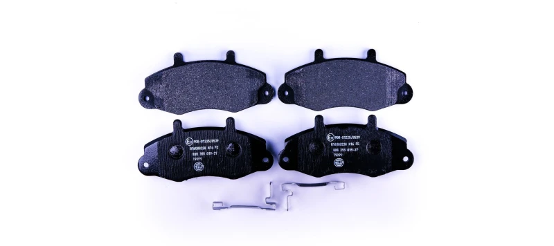 Image of HELLA Brake pad set HELLA 8DB 355 019-371
