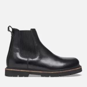 Image of Birkenstock Mens Gripwalk Leather Chelsea Boots - Black - UK 9.5