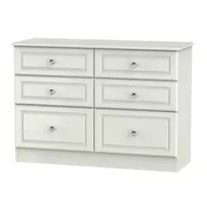 image of Florence Kaschmir Ash 6 Drawer Midi Chest