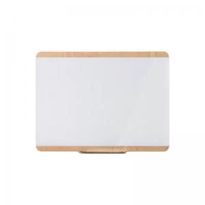 image of Bi-Office Archyi Douro 1200 x 900mm Glass and Birch Writing Board