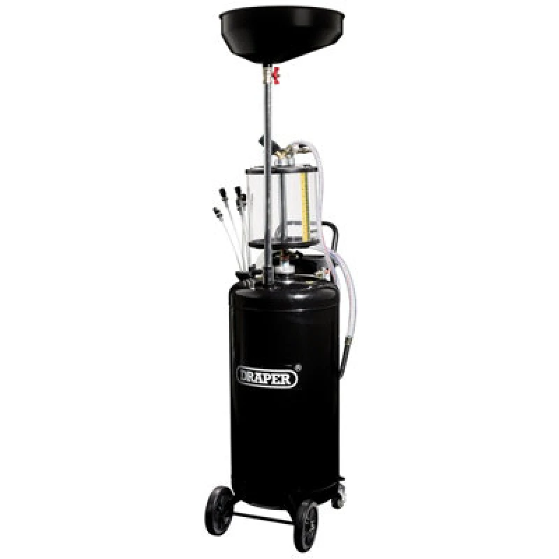 Image of Draper Suction Oil Drainer and Inspection Chamber OD90L Volume: 90l