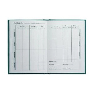 Image of Collins Mileage Record Book 60 Pages Ref MRB1