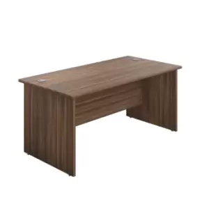 Image of 1800 X 800 Panel Rectangular Desk Dark Walnut