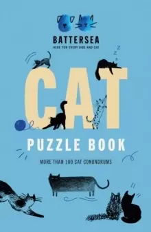 Image of Battersea Dogs and Cats Home - Cat Puzzle Book : Includes crosswords, wordsearches, hidden codes, logic puzzles - a great gift for all cat lovers!