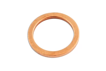 image of Copper Sealing Washer M14 x 18 x 1.5mm Pk 100 Connect 31834