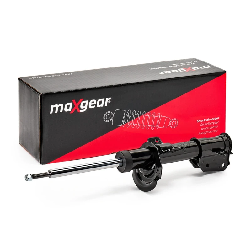 Image of MAXGEAR 11-0390 Shock absorber Front Axle, Gas Pressure, Twin-Tube, Suspension Strut, Top pin Shock Absorber (854)