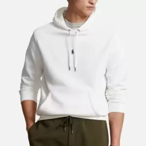 Image of Polo Ralph Lauren Double Knit Cotton-Jersey Hoodie - M