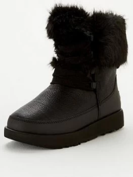 image of UGG Gracie Waterproof Calf Boot - Black, Size 4, Women