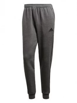 Image of Adidas Core 18 Sweat Tracksuit Bottoms - Grey