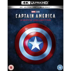 image of Captain America Trilogy Box Set - 2019 4K Ultra HD Bluray Movie