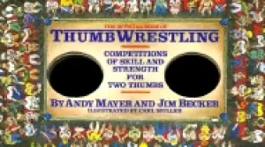 Image of official book of thumb wrestling
