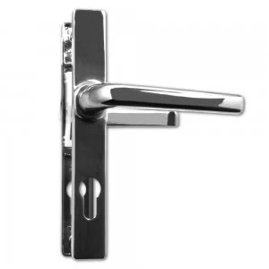 image of ASEC 70 PZ uPVC Lever Handles for Ferco Locks - 205mm 180mm fixings