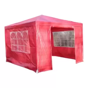 image of Airwave 3m x 3m Value Party Tent Gazebo - Red