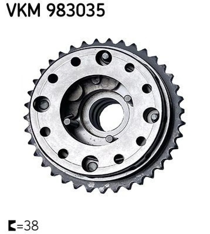 Image of SKF Camshaft Adjuster SKF VKM 983035