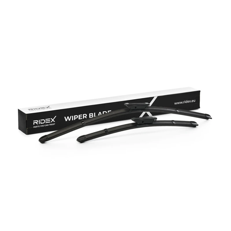 Image of RIDEX 298W17222 Wiper blade Front, Beam, 400mm Wiper Blade (298)