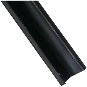 Image of IT Kitchens Black Aluminium Kitchen splashback corner joint