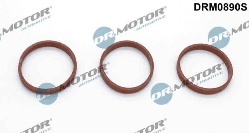 Image of DR.MOTOR AUTOMOTIVE Gasket Set, intake manifold DR.MOTOR AUTOMOTIVE DRM0890S