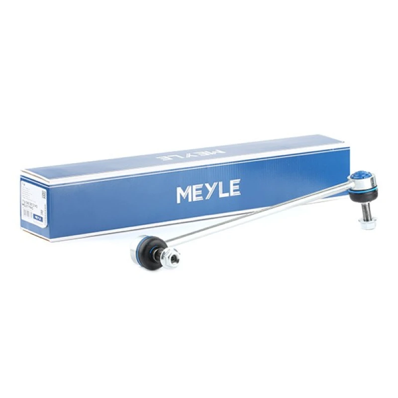 Image of MEYLE 116 060 0012/HD Anti-roll bar link Quality, Front Axle Right, with spanner attachment Steel Link Stabiliser (3229)