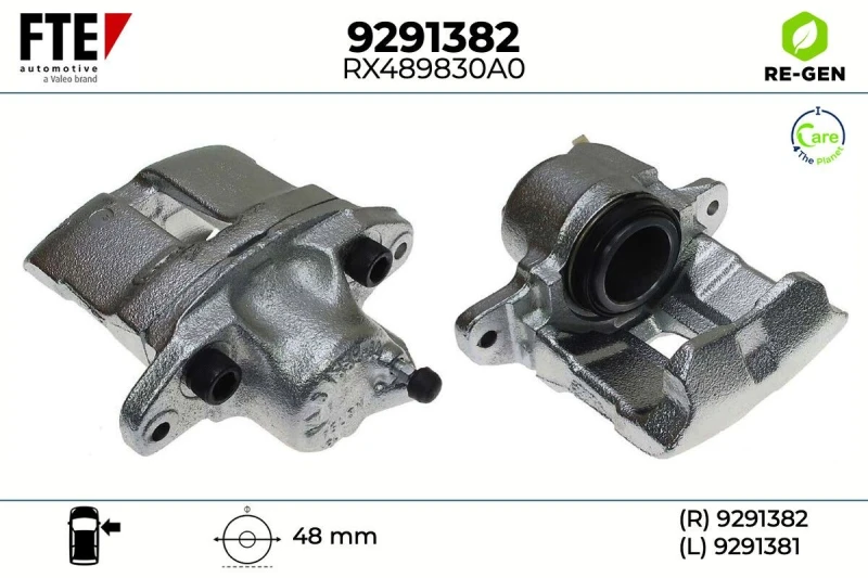 Image of Brake caliper FTE 9291382