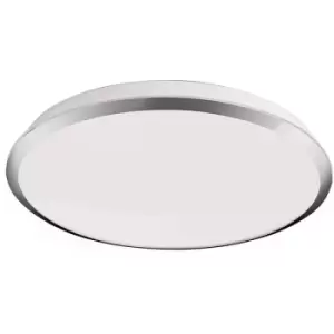 image of Philips myLiving Denim 7.5W LED Round Wall/Ceiling Light Chrome - 915004320501