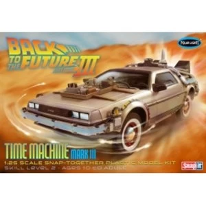 Image of Polar Lights 125 Back to the Future III Time Machine Model Kit