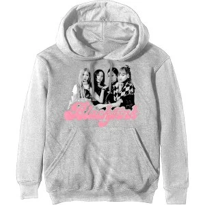 Image of BlackPink - Photo Tee Unisex Large Hoodie - White