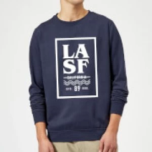 Image of LASF Sweatshirt - Navy - 3XL
