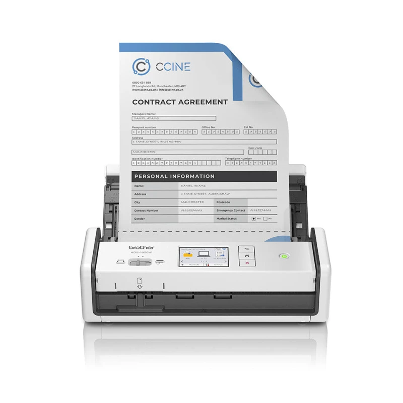 Image of Brother Brother ADS-1800 Portable Scanner ADS1800WZU1