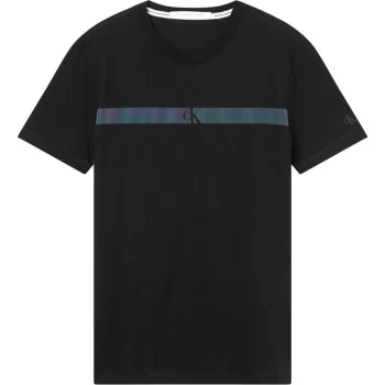 Image of Calvin Klein Jeans Horizon Pan T Shirt - CK Black