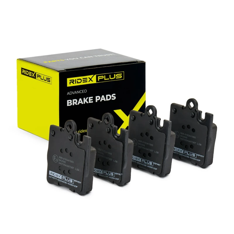 Image of RIDEX PLUS Brake pad set RIDEX PLUS 402B0120P