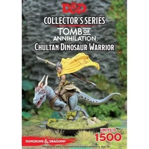 image of Dungeons & Dragons Collector's Series Tomb of Annihilation Miniature Chultan Dinosaur Warrior