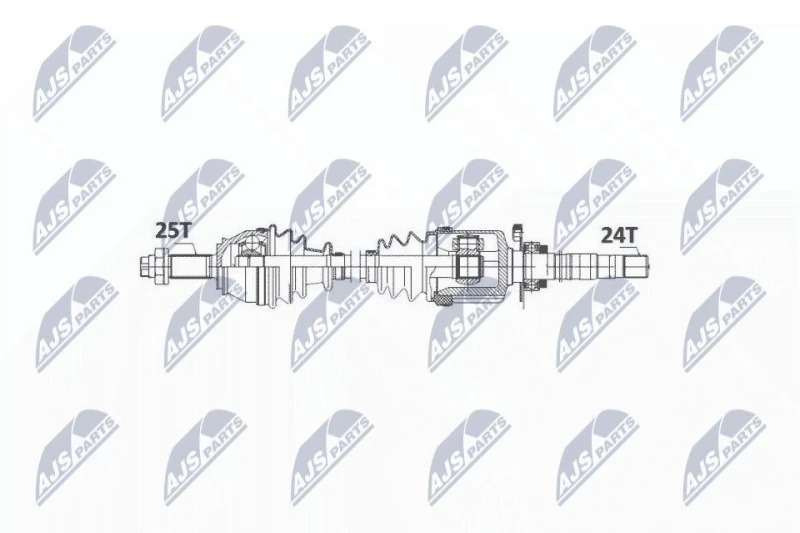 Image of NTY Drive shaft NTY NPW-FT-017