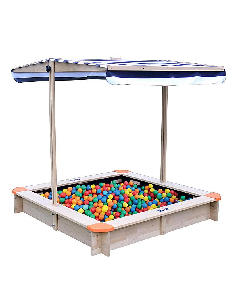 image of Hedstrom Play Sand and Ball Pit Wood