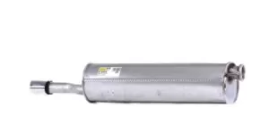Image of MTS Rear silencer PEUGEOT 01.60439 1726QY End silencer,Rear exhaust silencer,Rear muffler,Muffler silencer,Exhaust muffler silencer,Exhaust muffler