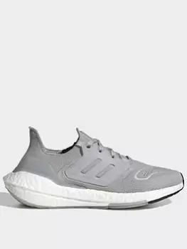 Image of adidas Ultraboost 22 Shoes, Black/White, Size 3 Older