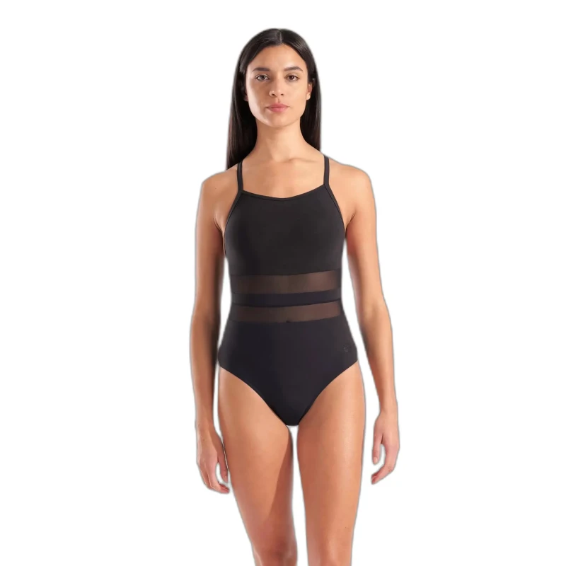 Image of Womens 1 Piece swimsuit Arena Mesh Equals Noir Female 44