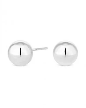 Image of Simply Silver Oversized Stud Earring
