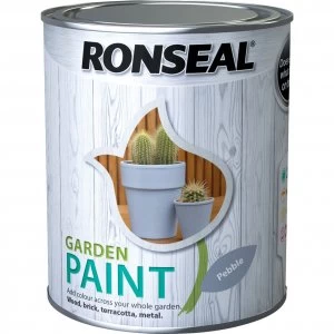Image of Ronseal General Purpose Garden Paint Pebble 750ml