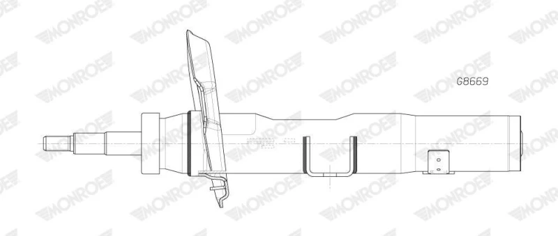 Image of MONROE Shock absorber MONROE G8669