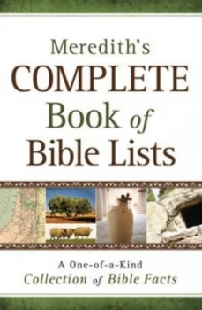 Image of Merediths Complete Book of Bible Lists by J. L Meredith Paperback