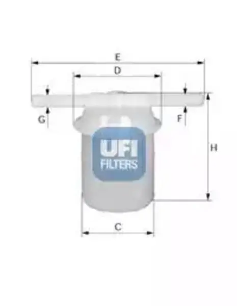 Image of UFI 31.005.00 Fuel Filter Petrol