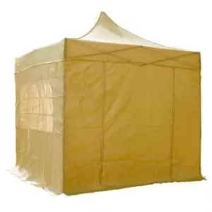 image of Airwave Rapid 3m x 3m Pop Up Gazebo with Sides - Beige