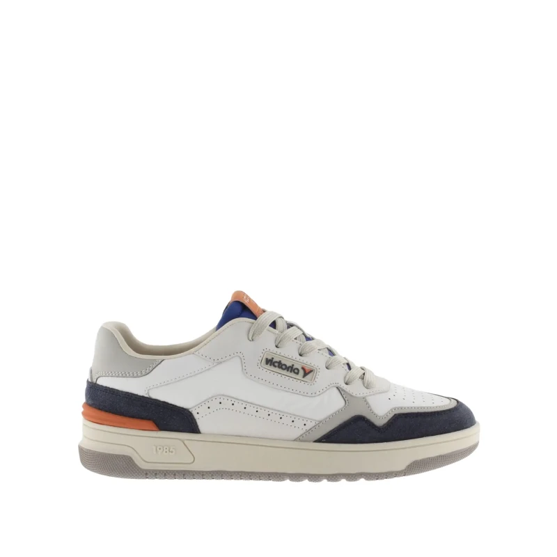 Image of Victoria Leather Trainers Victoria C80 - Casual Patch Bleu Unisex 39