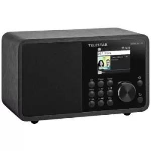 image of Telestar DIRA M 1 A Internet desk radio Internet, DAB+, FM Bluetooth, USB, DLNA, WiFi, AUX, Internet radio Recording mode, DLNA-compatible, Incl. remo