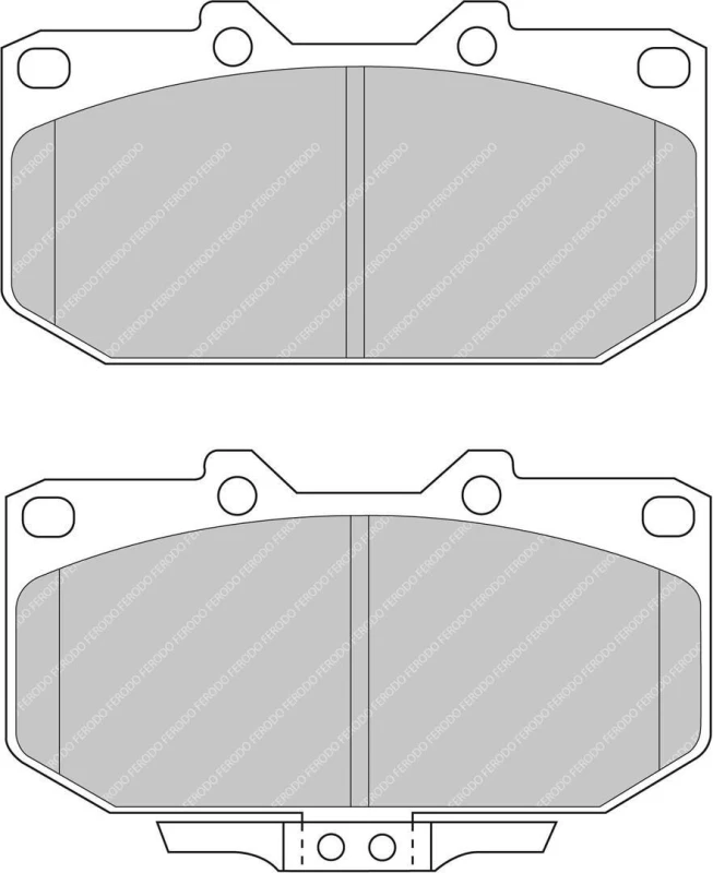Image of FERODO RACING Brake pad set FERODO RACING FDS986