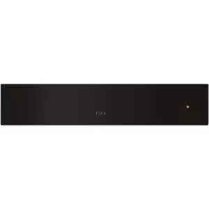 image of CDA 14cm High Warming Drawer - Black