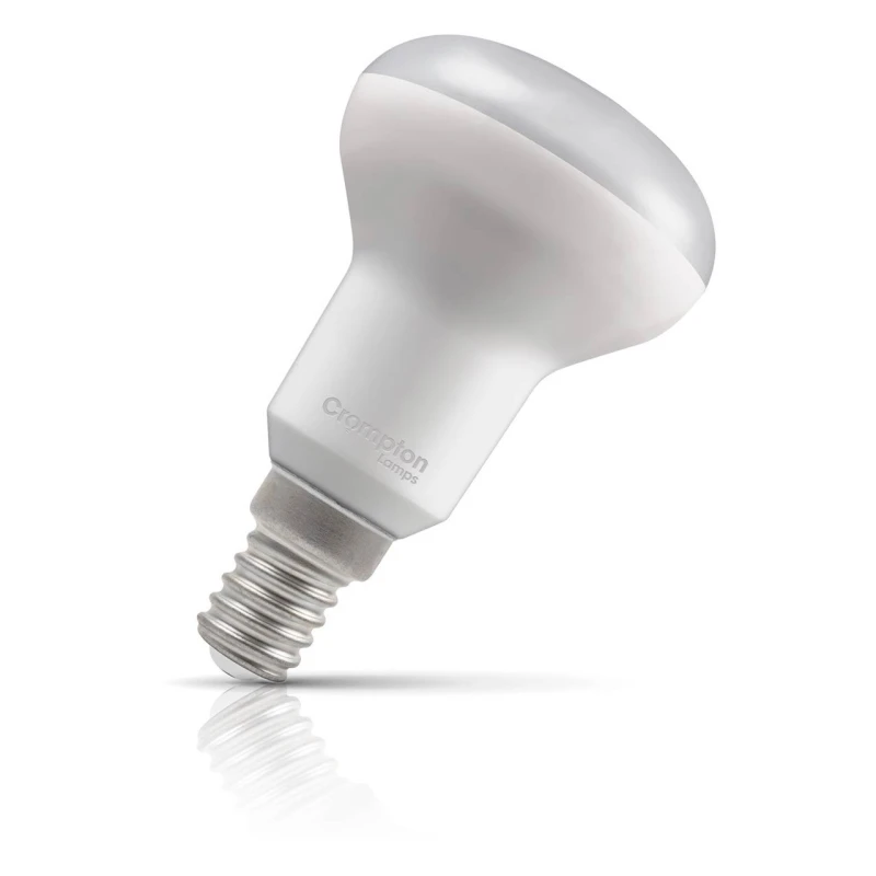 Image of Crompton LED R50 Reflector Light Bulb E14 4.2W Warm White 2700K Spotlight Small Screw Opal