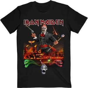 Image of Iron Maiden - Legacy of the Beast Live Album Unisex Large T-Shirt - Black