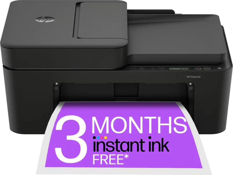 Image of HP DeskJet 4310 Wireless All In One Inkjet Printer - Grey