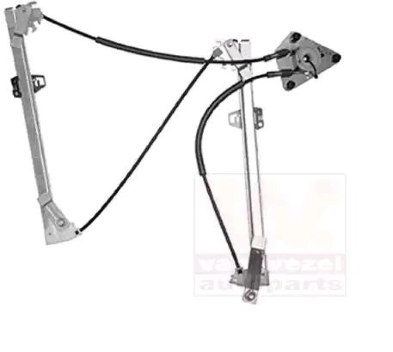 Image of VAN WEZEL 0301263 Window regulator Left Front, Operating Mode: Electric, without electric motor Window Winder (1561)
